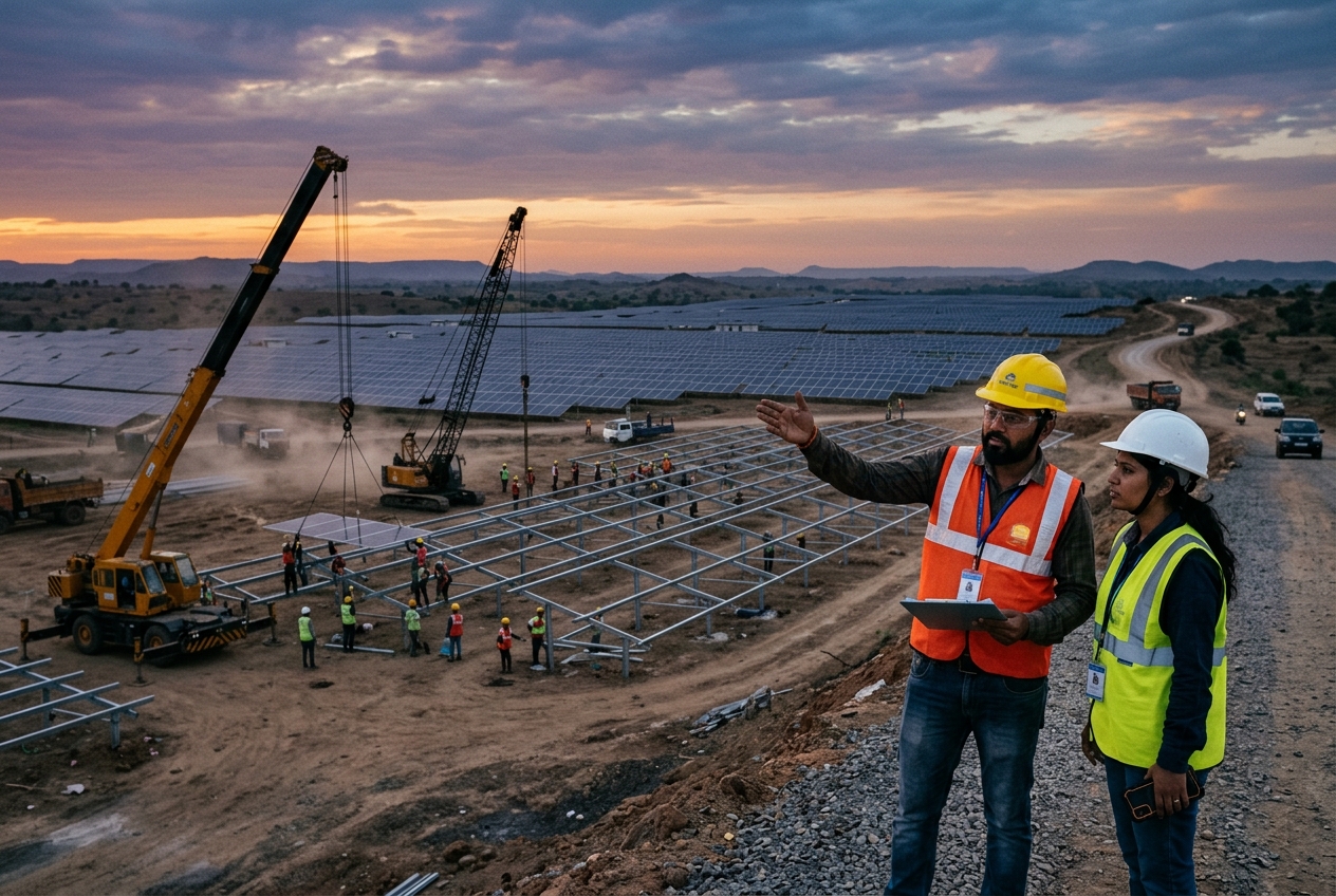 India Solar SCB and MV Collection Design 2026: EPC, Losses, ALMM and Reliability