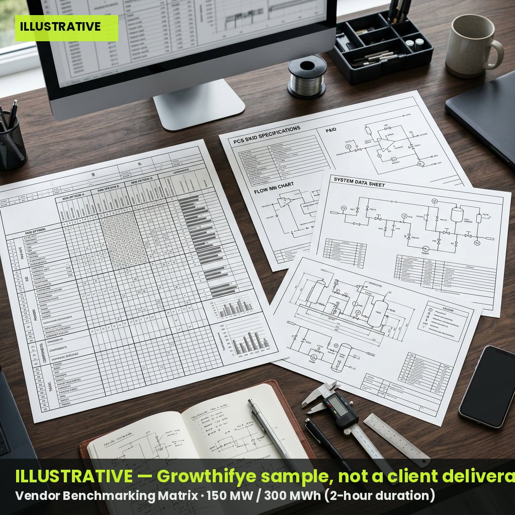 Illustrative — Vendor Benchmarking Matrix