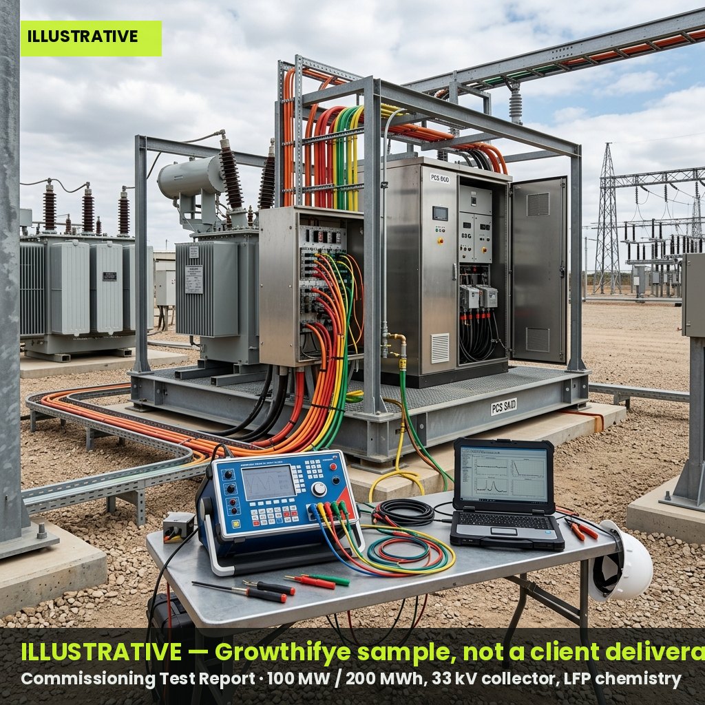 Illustrative — Commissioning Test Report