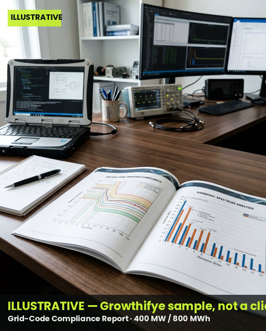Illustrative — Grid-Code Compliance Report