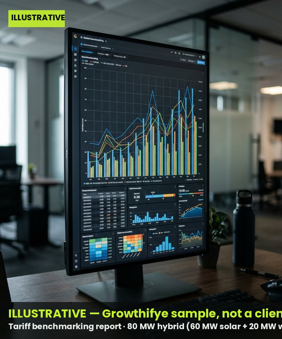 Illustrative — Tariff benchmarking report