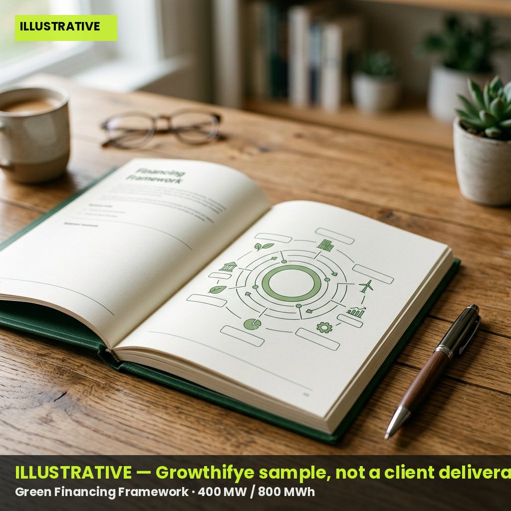 Illustrative — Green Financing Framework