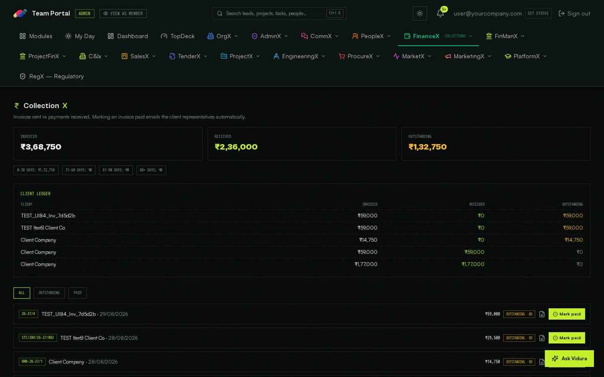 CollectionX — full screen